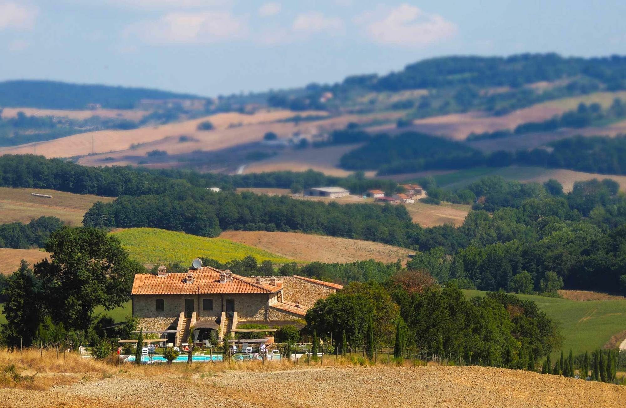 Casale Refoli Pensionat Casole dʼElsa Exteriör bild