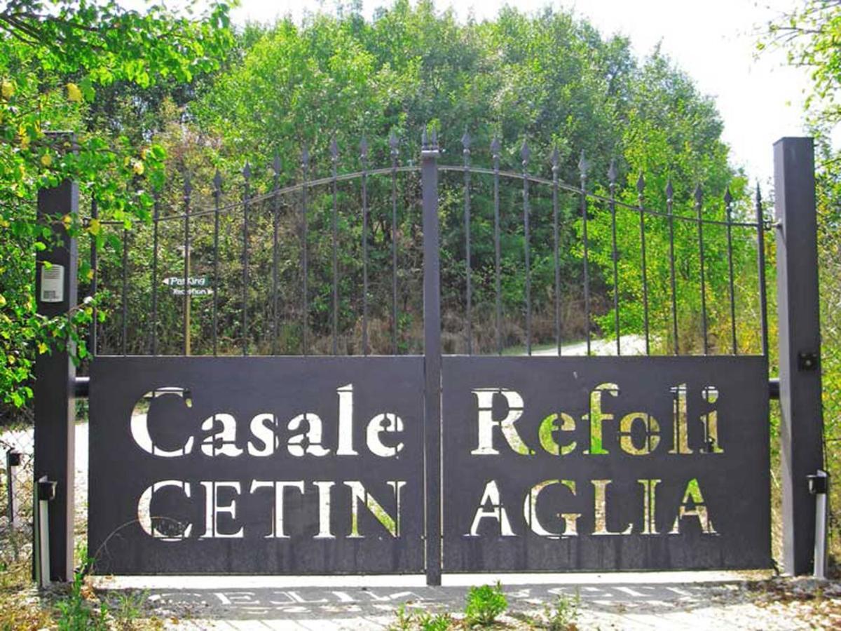 Casale Refoli Pensionat Casole dʼElsa Exteriör bild
